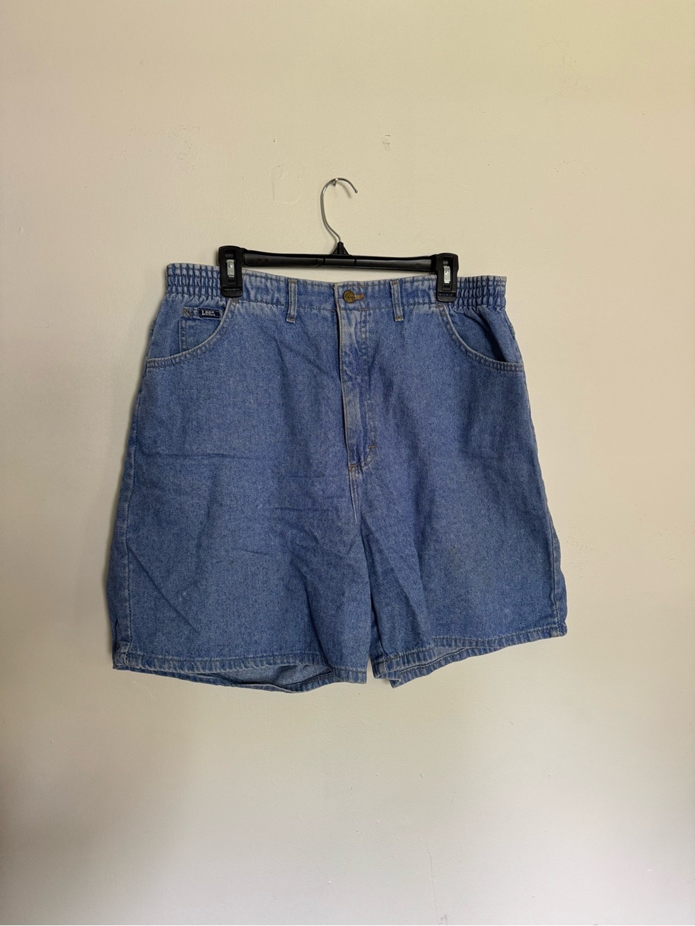 Vintage 90s Lee High Waisted Mom Jeans Shorts Made in USA